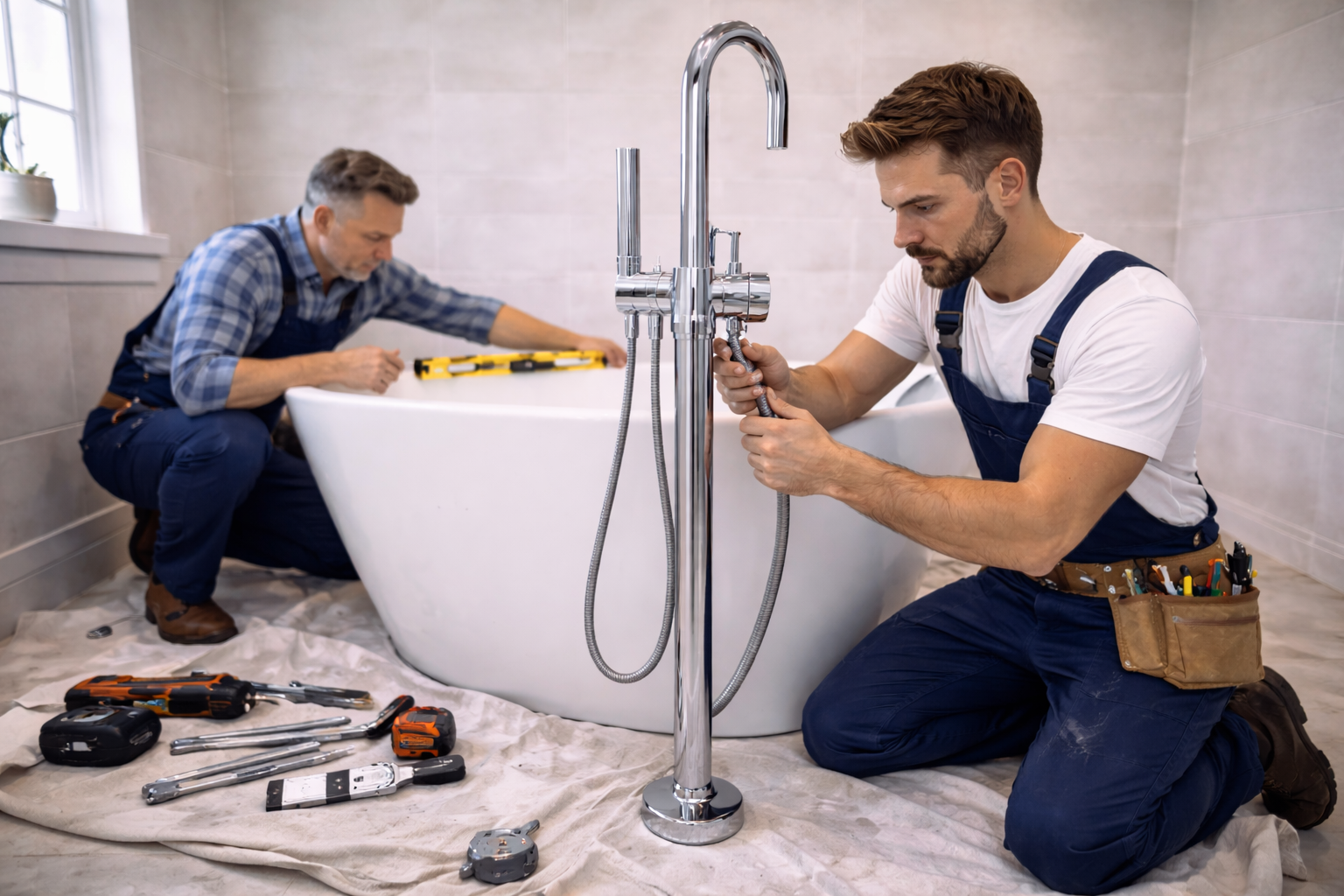 bathroom installation in London